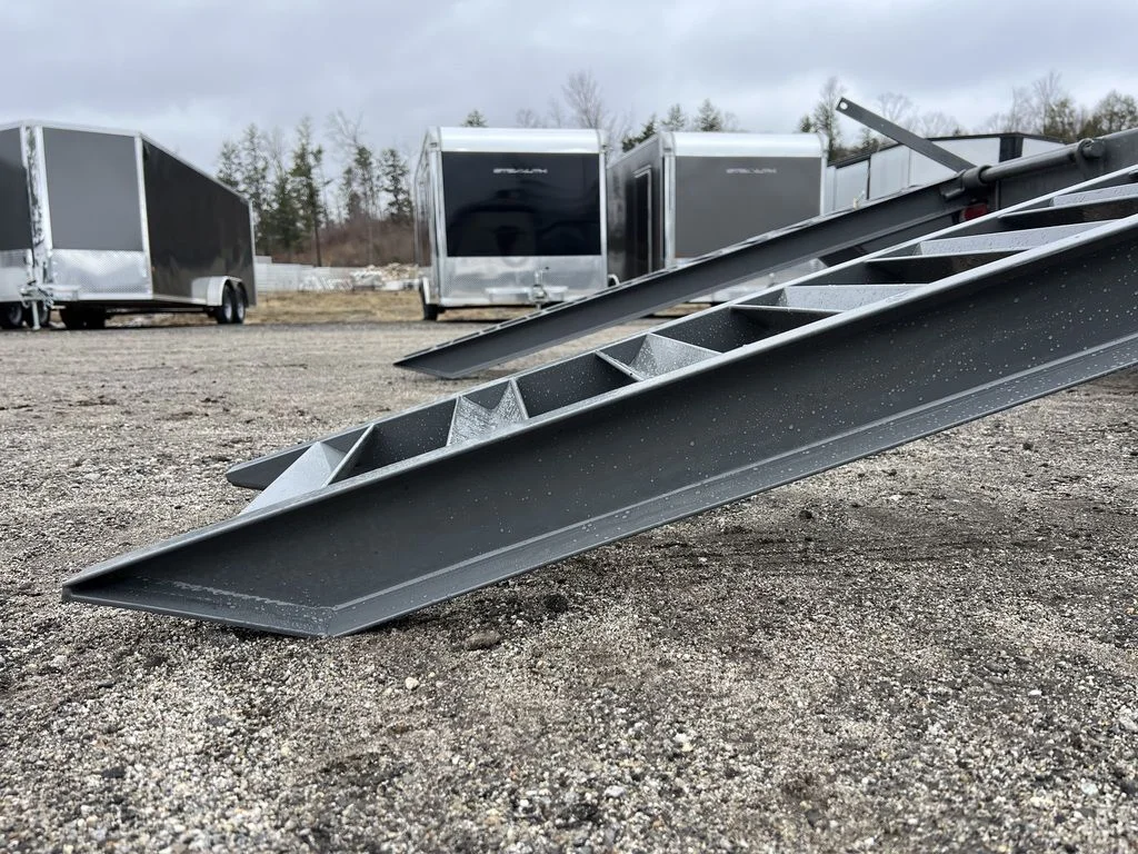2024 Diamond C 8.5×20 20K Deckover Equipment Trailer w/ 72” Flip-Knee Ramps - Image 8