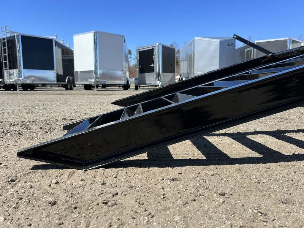 2024 Diamond C 8.5×20 20K Deckover Equipment Trailer w/ 72” Flip-Knee Ramps - Image 10
