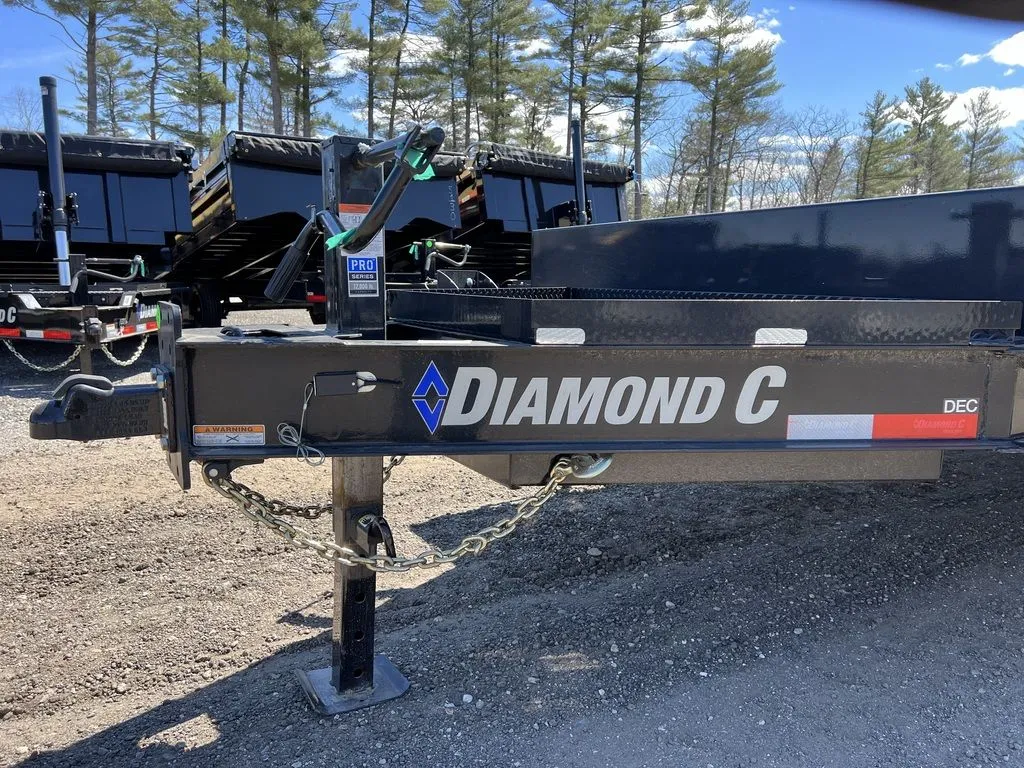 2024 Diamond C 8.5×20 20K Deckover Equipment Trailer w/ 72” Flip-Knee Ramps - Image 6